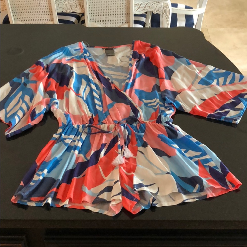 New 😍 Vince camuto swim romper coverup!